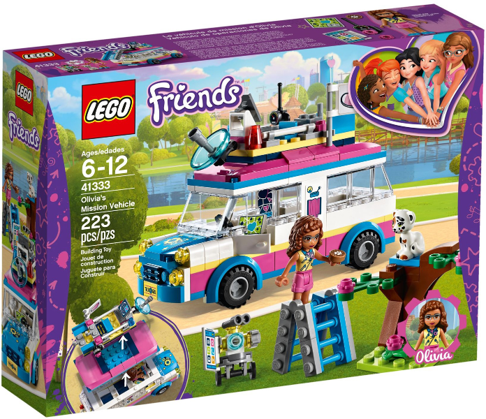 LEGO Friends 41333 Olivia a její speciální vozidlo