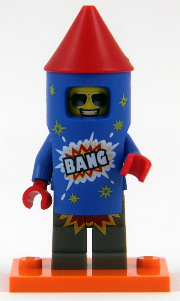 LEGO 71021 minifigurka 5. Kostým Ohňostroj
