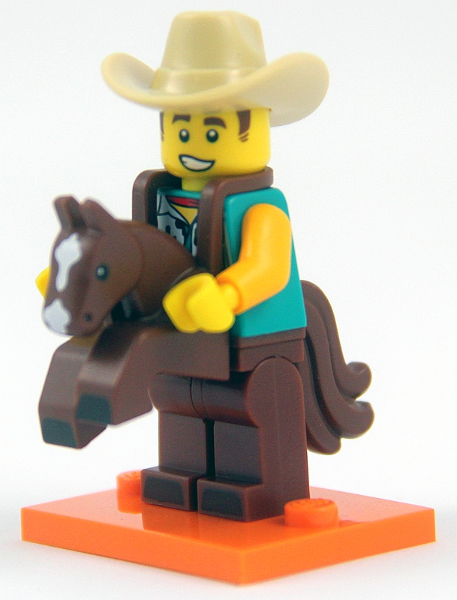 LEGO 71021 minifigurka 15. Kostým Kovboj