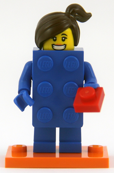LEGO 71021 minifigurka 3. Kostým Modrá kostka