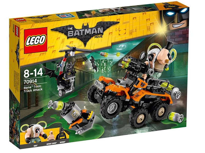 LEGO Batman Movie 70914 Bane™ a útok s náklaďákem plným jedů