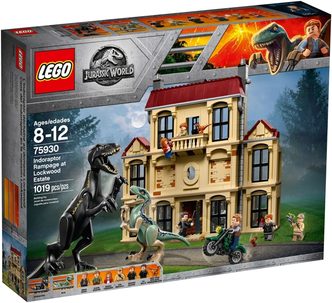 LEGO Jurassic World 75930 Řádění Indoraptora v Lockwoodově sídle