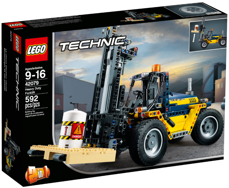 LEGO TECHNIC 42079 Výkonný vysokozdvižný vozík