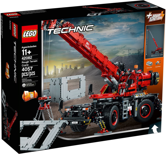 LEGO TECHNIC 42082 Terénní jeřáb