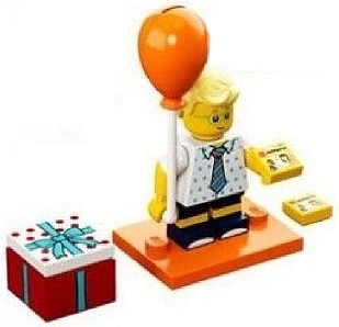 LEGO 71021 minifigurka 16. Kostým Oslavenec