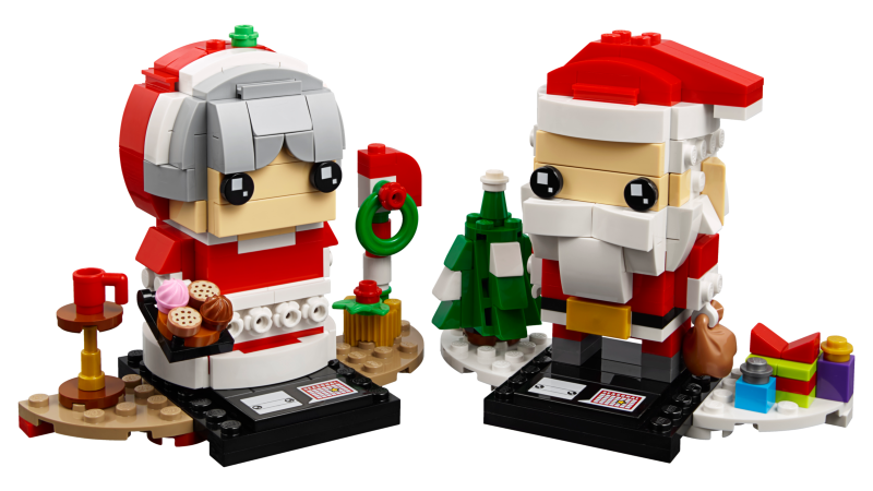 40274 LEGO BrickHeadz PAN A PANÍ SANTA CLAUSOVI