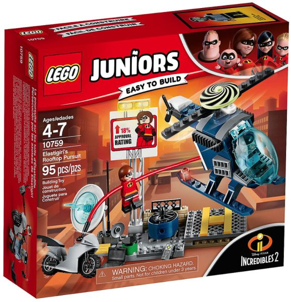 LEGO Juniors 10759 Elastižena: pronásledování na střeše