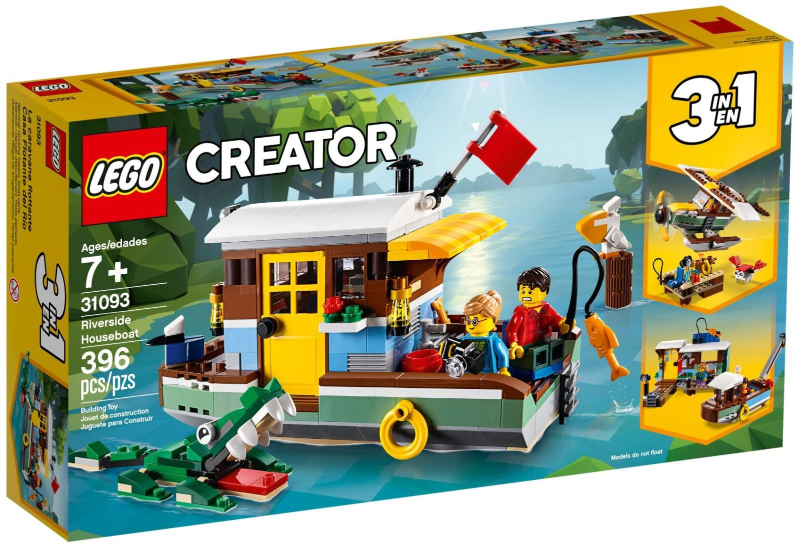 LEGO Creator 31093 Říční hausbót