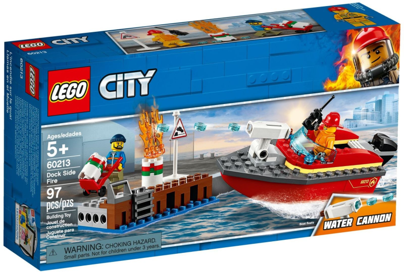 LEGO City 60213 Požár v přístavu