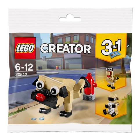 Lego CREATOR 30542 ROZTOMILÝ PUG