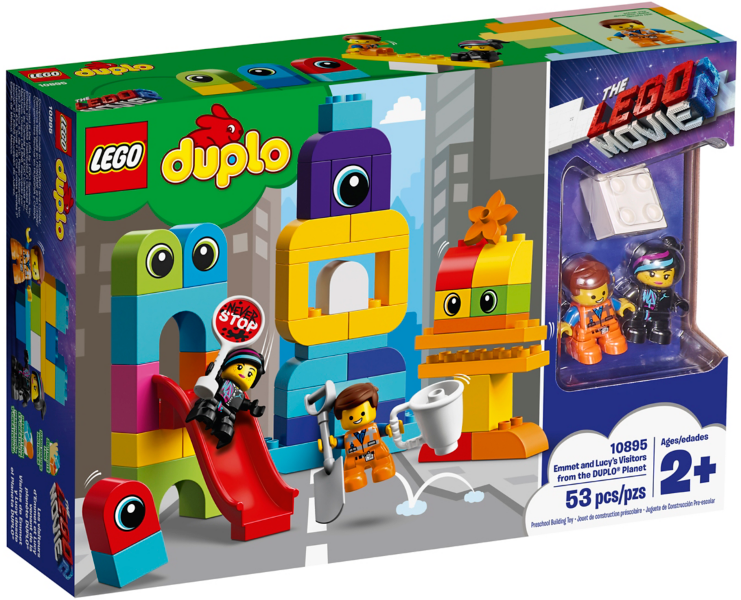 LEGO® DUPLO® Movie 10895 Emmet, Lucy a návštěvníci z DUPLO® planety