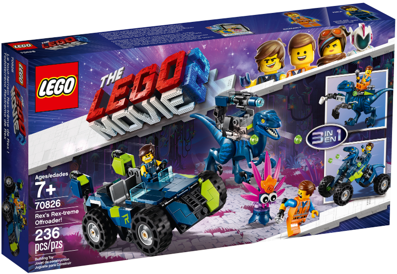 LEGO Movie 70826 Rexův rextrémní terénní vůz!
