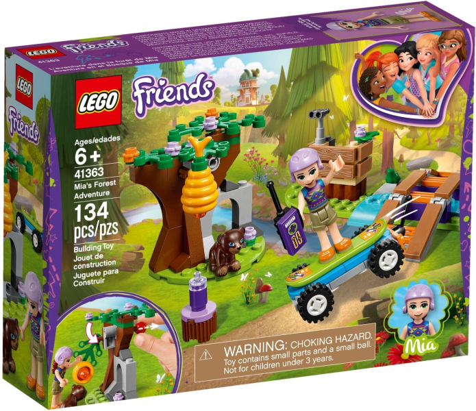 LEGO Friends 41363 Mia a dobrodružství v lese