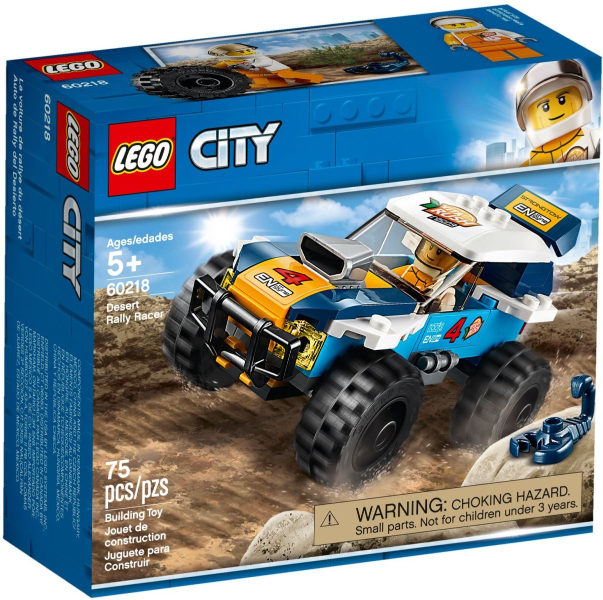 LEGO CITY 60218 Pouštní rally závoďák