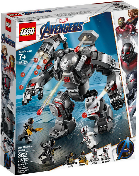 LEGO Super Heroes 76124 War Machine v robotickém obleku