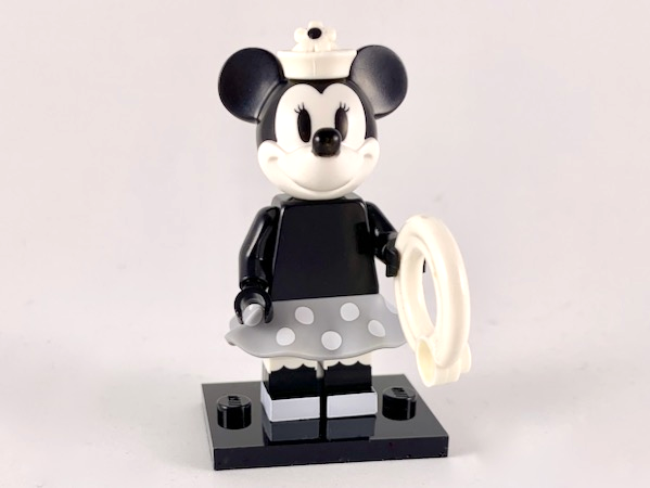 LEGO 71024 minifigurka 2 Disney 2 - Černobílá Minnie