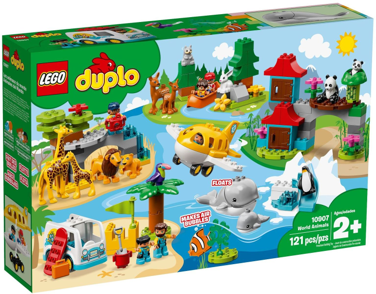 LEGO DUPLO 10907 Zvířata světa