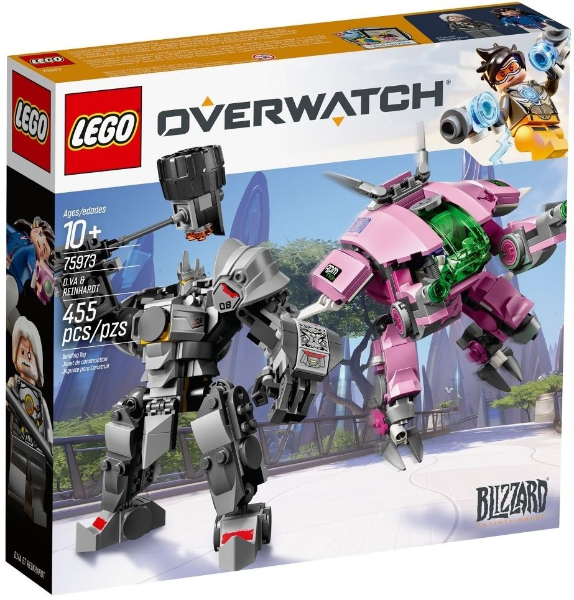 LEGO Overwatch 75973 D.Va a Reinhardt