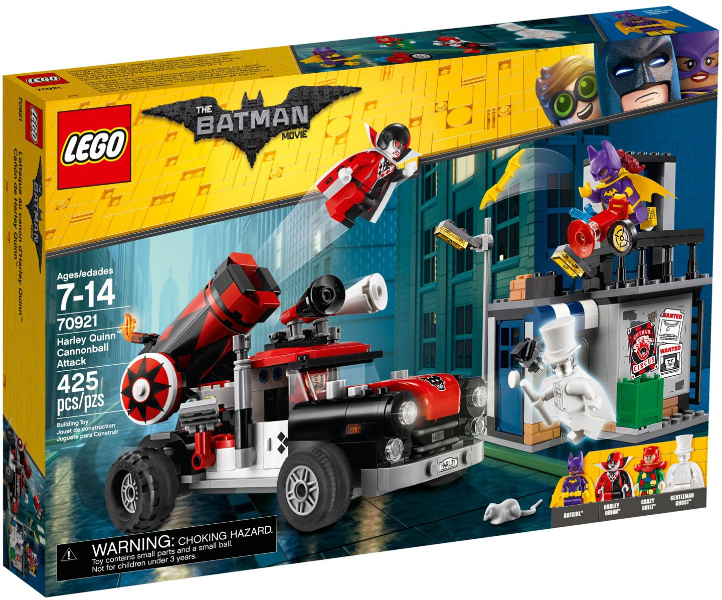 LEGO® Batman Movie 70921 Harley Quinn™ a útok dělovou koulí