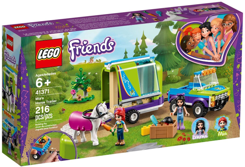 LEGO Friends 41371 Mia a přívěs pro koně