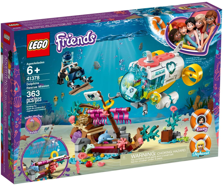 LEGO Friends 41378 Mise na záchranu delfínů