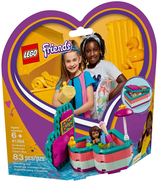 LEGO Friends 41384 Andrea a letní krabička ve tvaru srdce