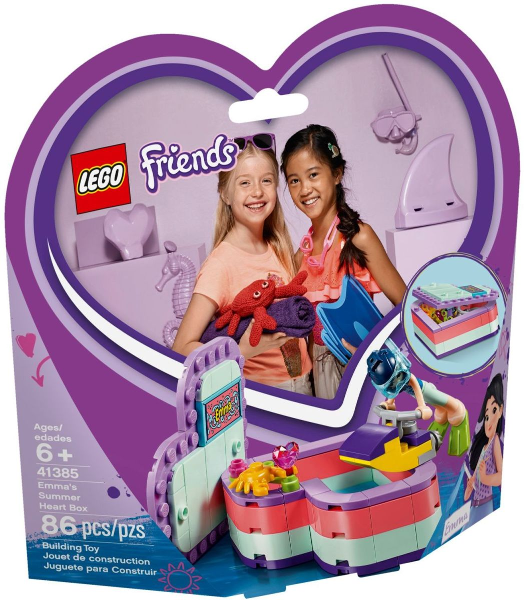 LEGO Friends 41385 Emma a letní srdcová krabička