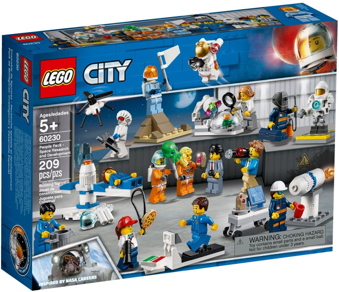 LEGO CITY 60230 Sada postav – Vesmírný výzkum