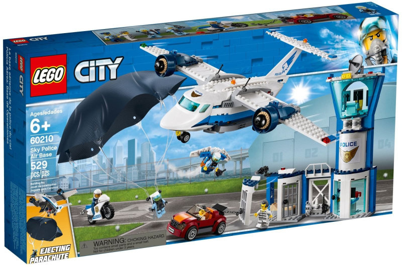 LEGO® CITY 60210 Základna Letecké policie