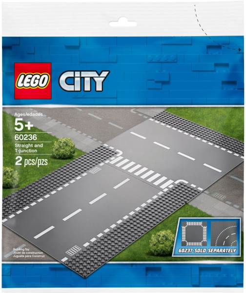 LEGO CITY 60236 Rovná cesta s křižovatkou