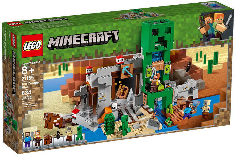 LEGO Minecraft 21155 Creepův důl