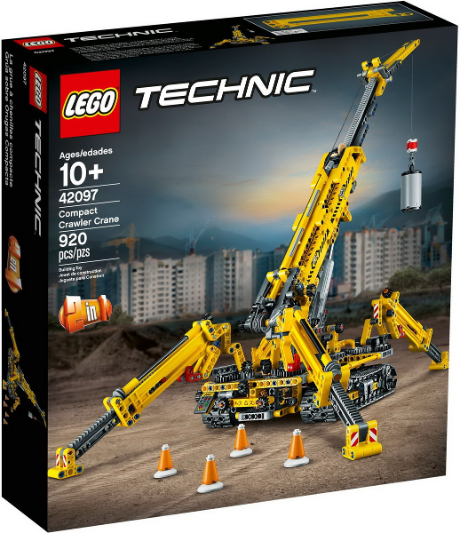 LEGO TECHNIC 42097 Kompaktní pásový jeřáb