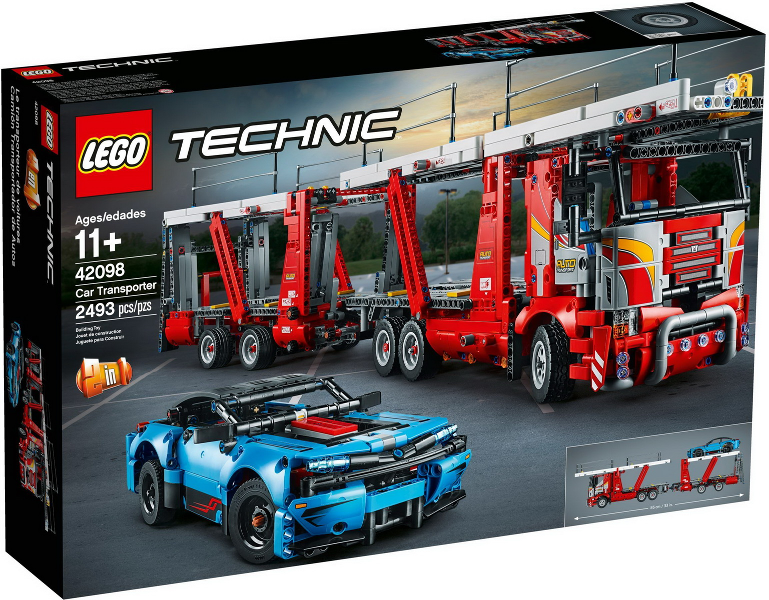 LEGO TECHNIC 42098 Kamion pro přepravu aut