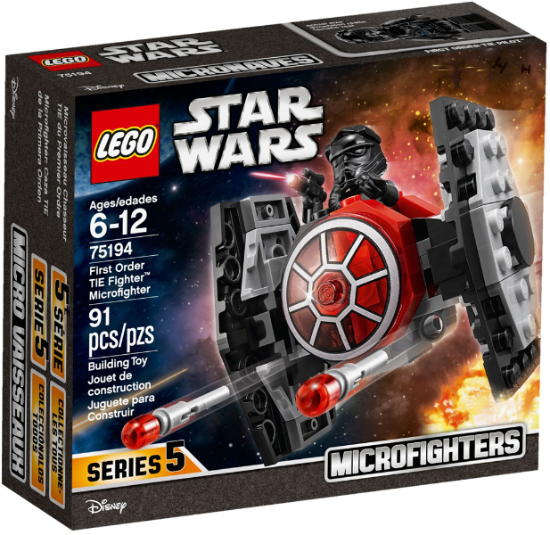 LEGO Star Wars 75194 Mikrostíhačka Prvního řádu TIE Fighter™
