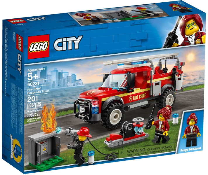 LEGO CITY 60231 Zásahový vůz velitelky hasičů