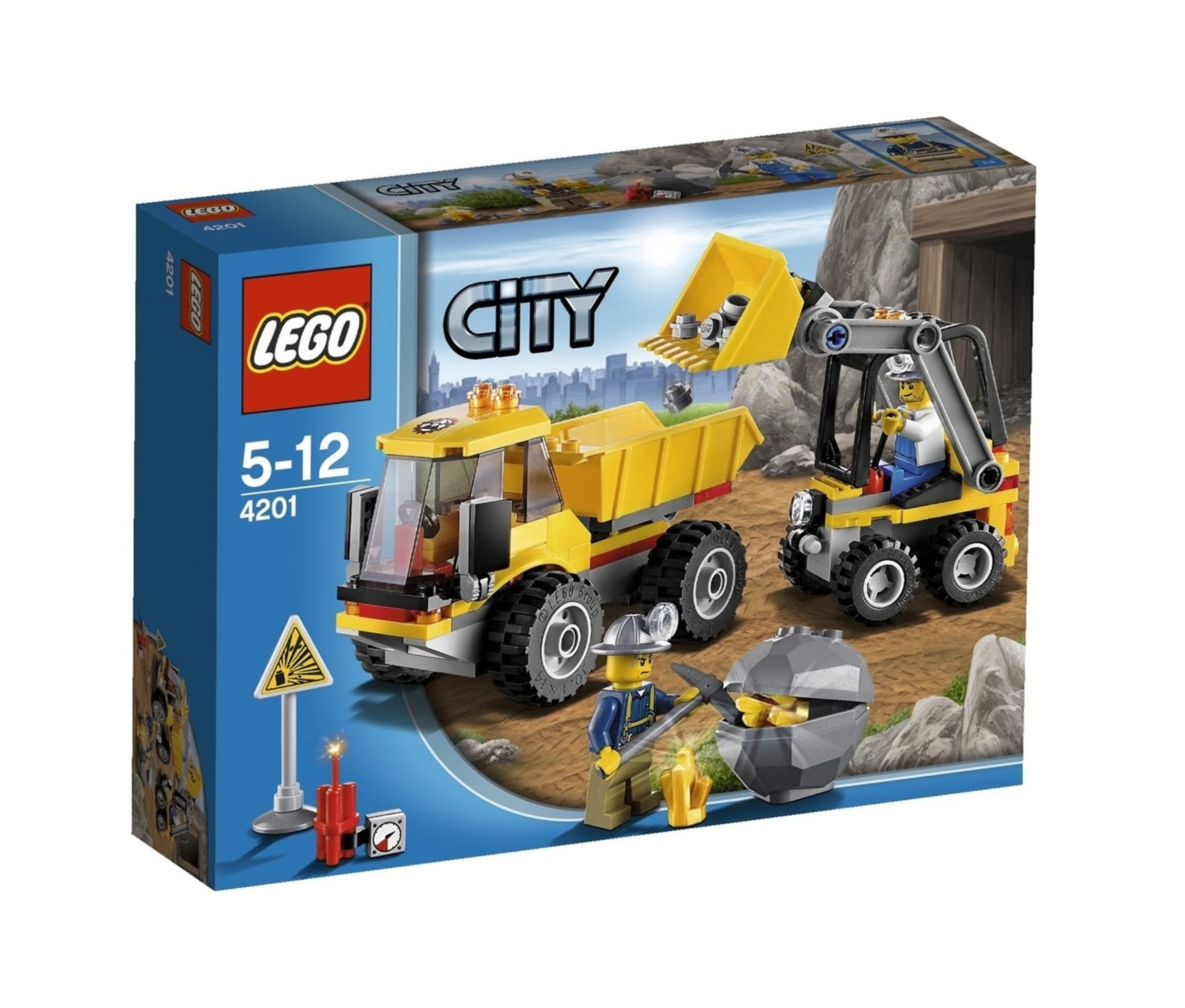LEGO 4201 CITY Nakladač a sklápěčka