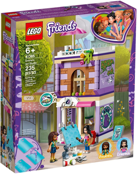 LEGO Friends 41365 Emma a umělecké studio