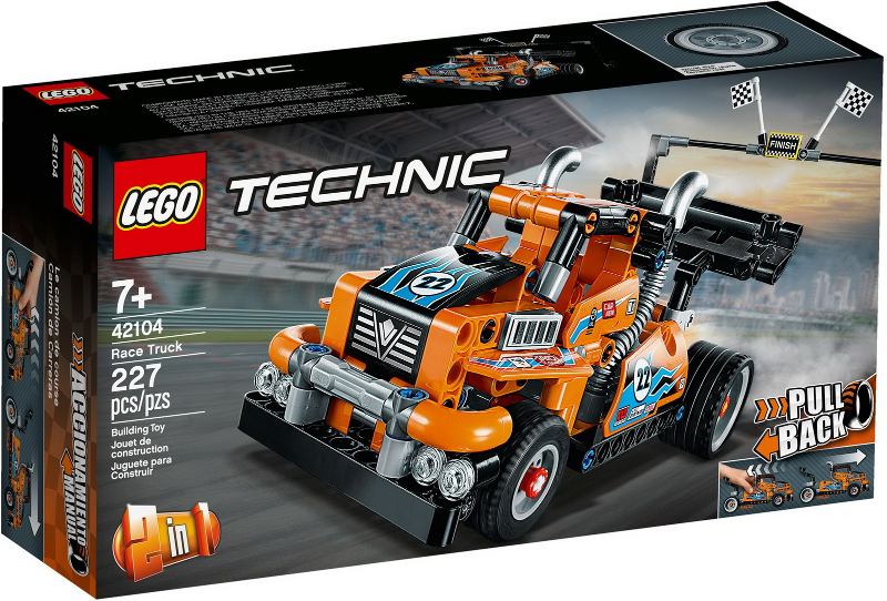 LEGO TECHNIC 42104 Závodní tahač