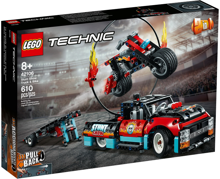 LEGO TECHNIC 42106 Kaskadérská vozidla