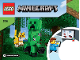 LEGO Minecraft 21156 Velká figurka: Creeper™ a Ocelot