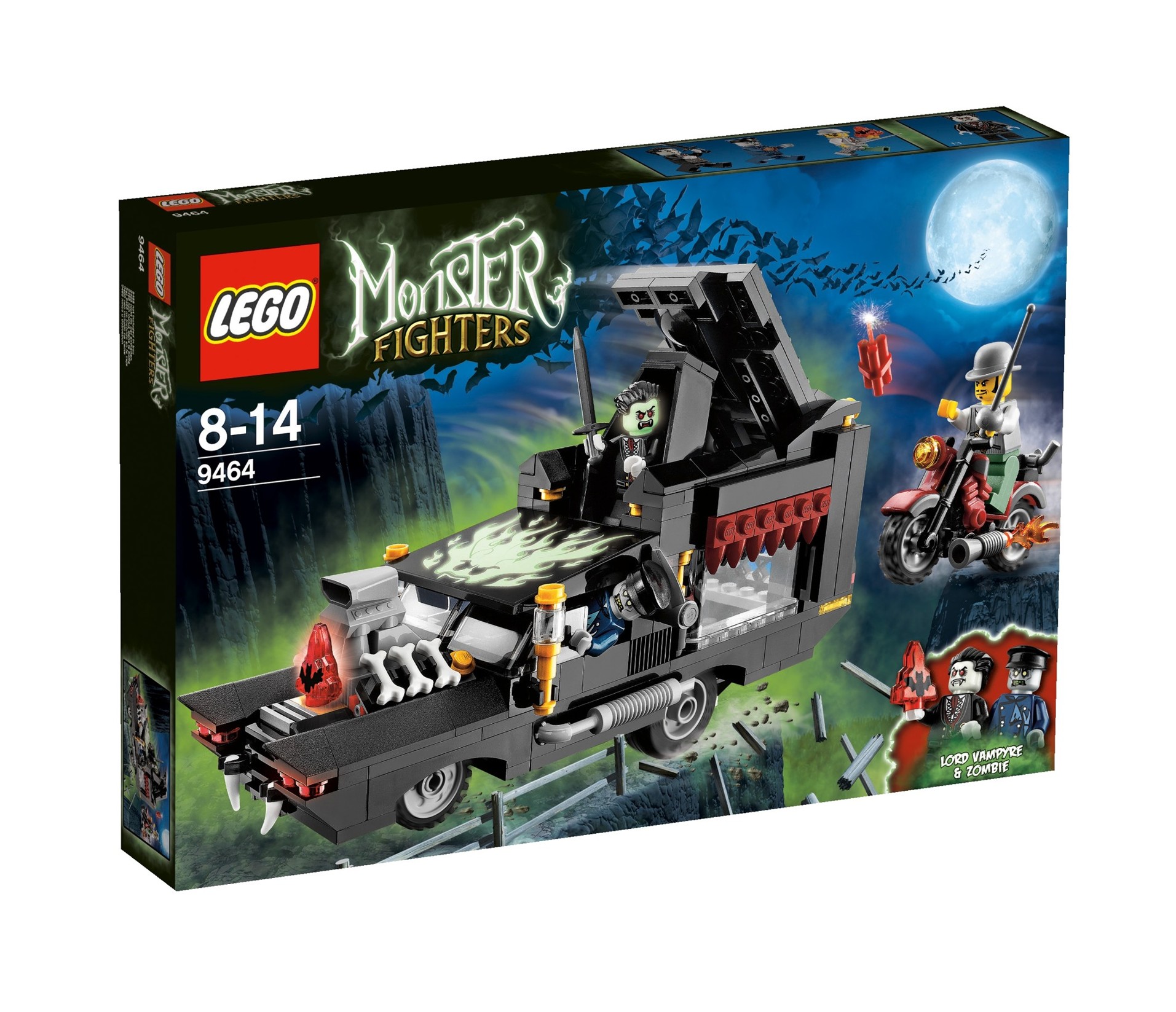 LEGO 9464 MONSTER FIGHTERS Pohřební vůz upíra