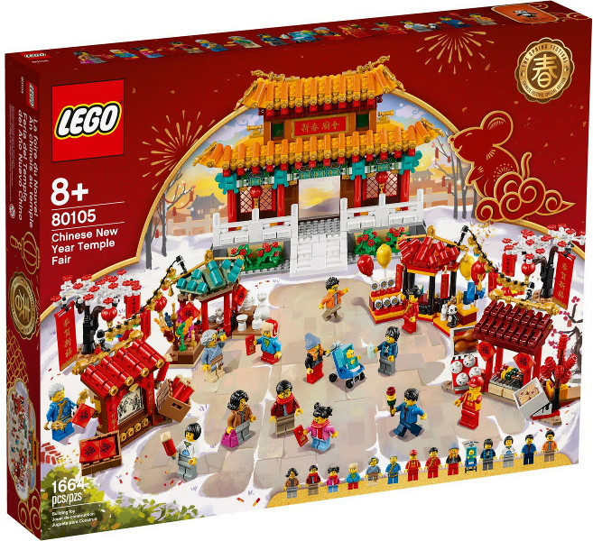 LEGO 80105 Oslava čínského nového roku (Chinese New Year Temple Fair)