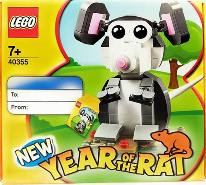 LEGO 40355 Rok krysy (Year of the Rat)