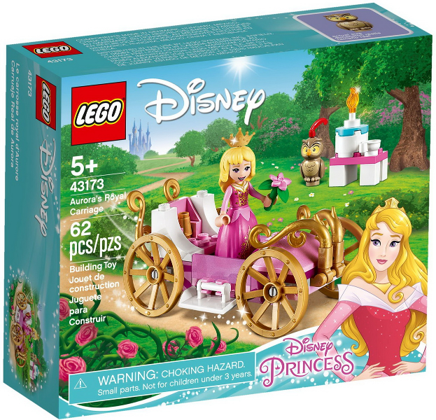 LEGO Disney 43173 Šípková Růženka a královský kočár