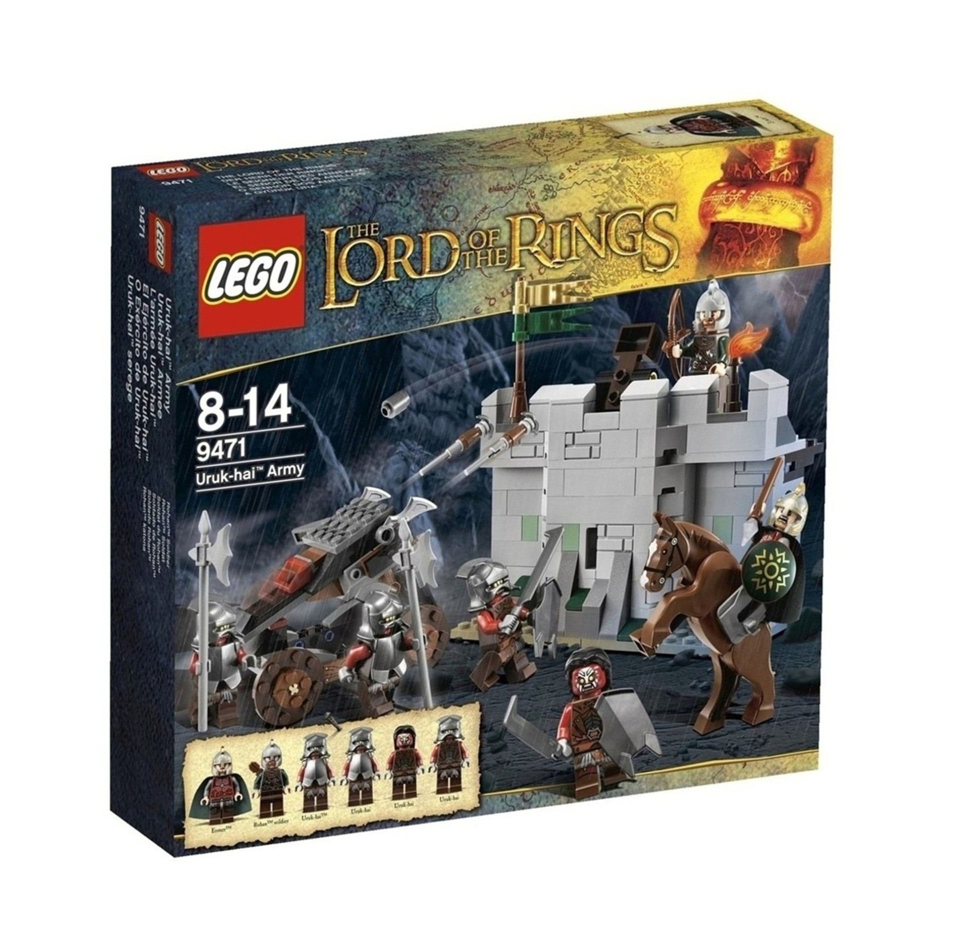 LEGO 9471 PÁN PRSTENŮ Armáda Uruk-hai