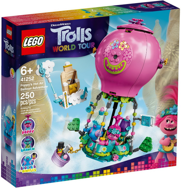 LEGO Trolls 41252 Trollové a let balónem
