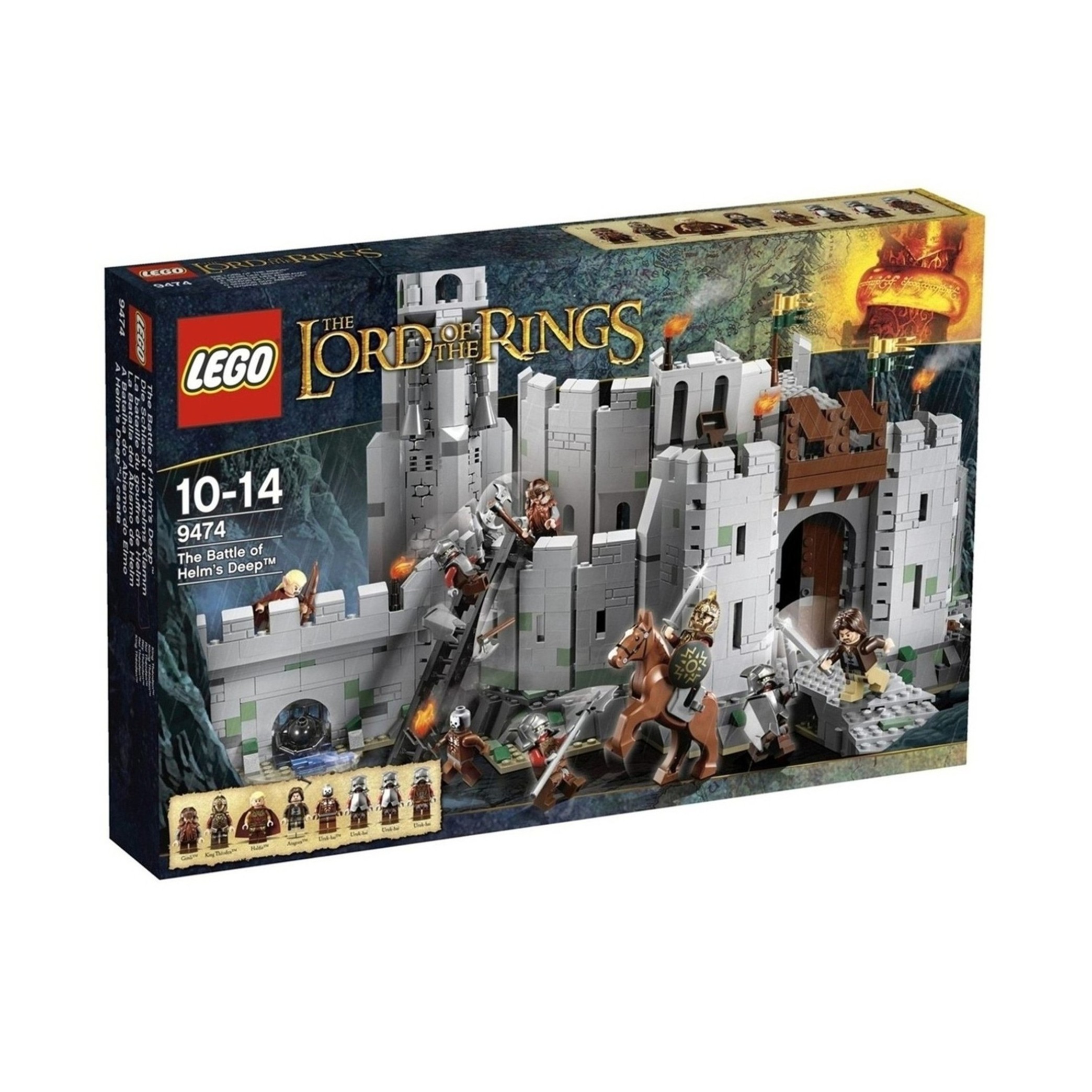LEGO 9474 PÁN PRSTENŮ Bitva o Helmův žleb
