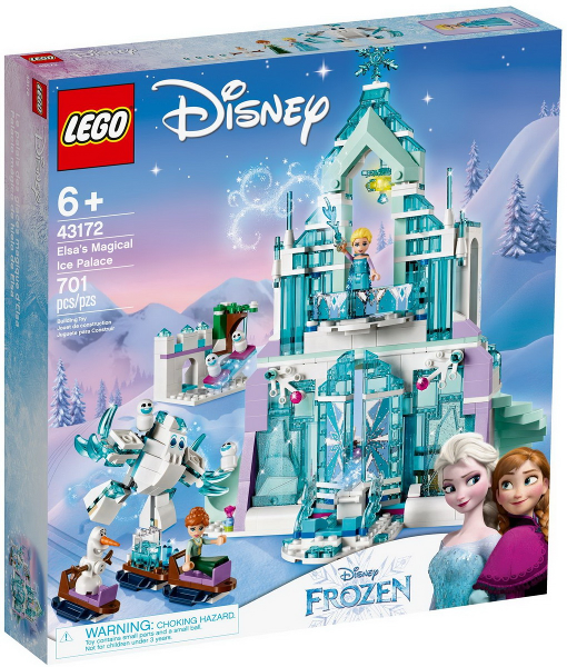LEGO Disney 43172 Elsa a její kouzelný ledový palác