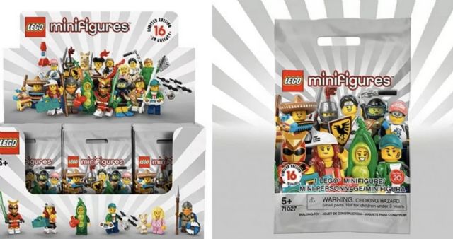 Lego 71027 Minifigurky 20. série-celá krabice 60 ks