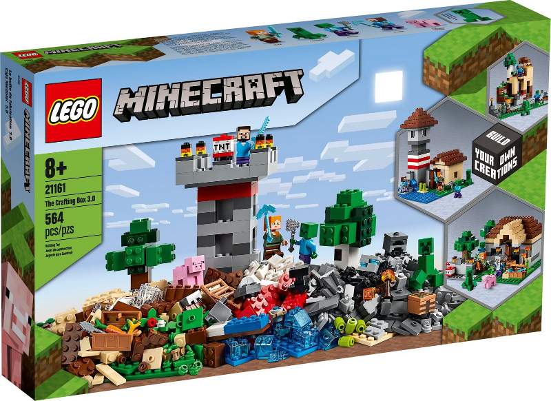 LEGO® Minecraft™ 21161 Kreativní box 3.0